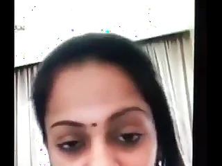desi bhabhi having video chat close by devar